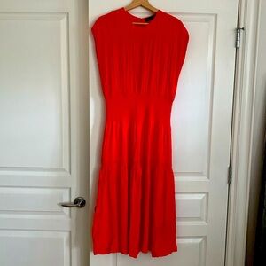 BNWOT Simons Brand Red Midi Dress